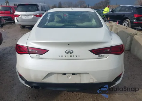 2017 Infiniti Q60 3.0T Premium из США, поврежденный, VIN JN1EV7EL0HM550437